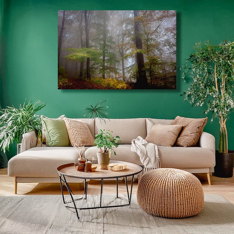 En tåget dag i Klinteskoven på Møn billede 2