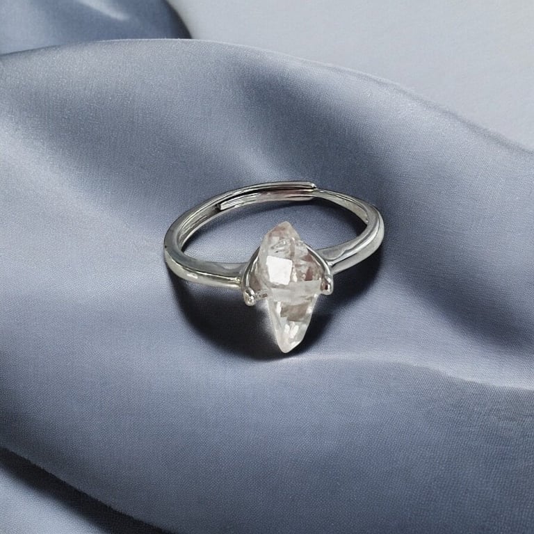 BeYou ring med en Herkimer diamant nr. 15 billede 2