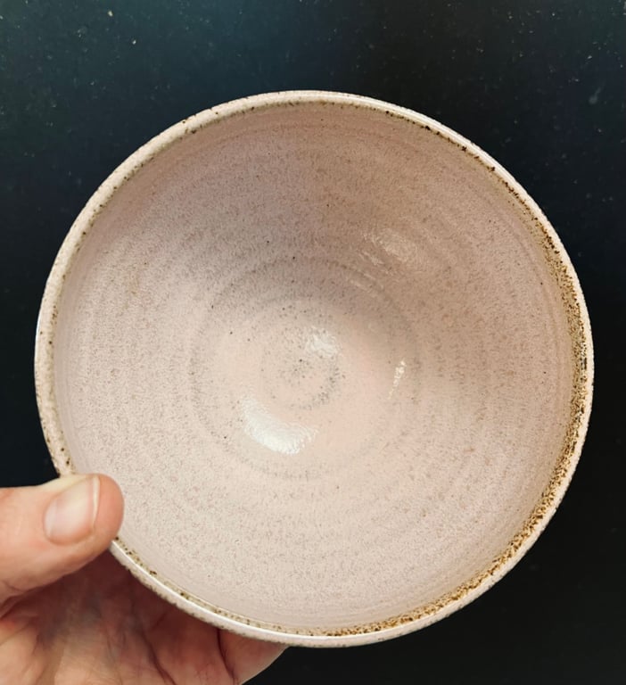Morgenmadsskål - rosa (L) billede 2
