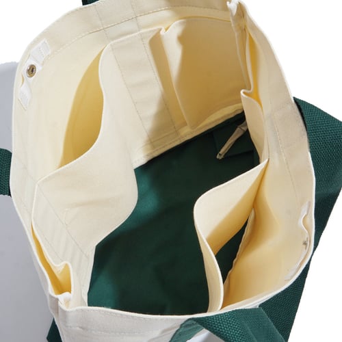 Skateboard Café, 45 Tote Bag, Cream/Forest Green (4)