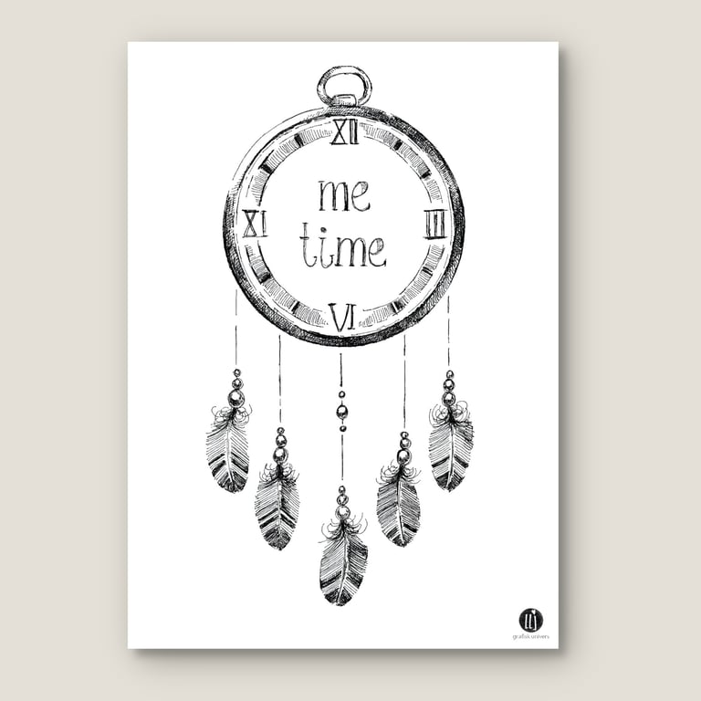 Me time - plakat