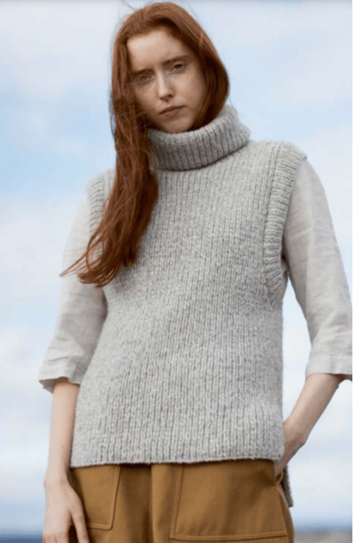 Kit: Norevest - Strikket i dobbelttråd PUNO PETIT