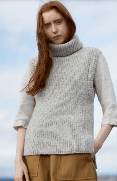 Kit: Norevest - Strikket i dobbelttråd PUNO PETIT billede 2