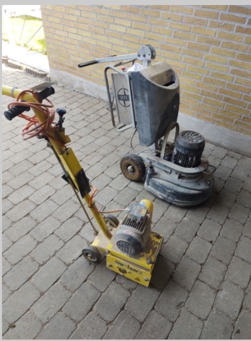 gulvsliber/rasper/fræser til beton