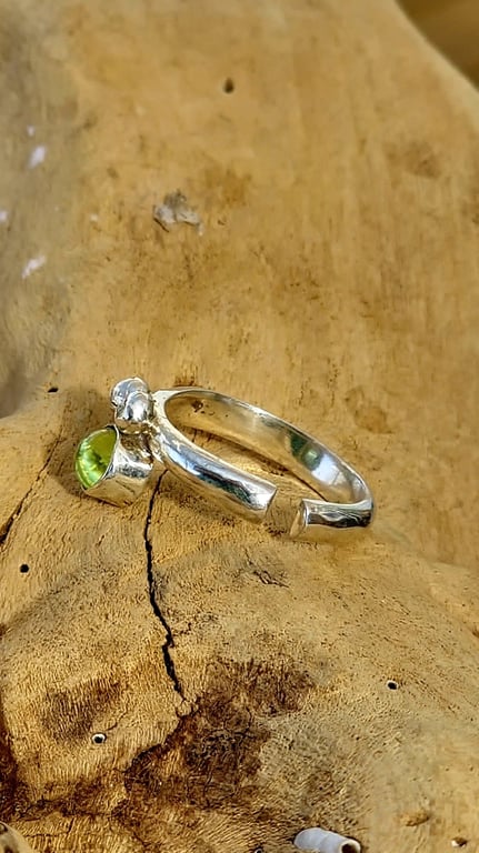 Unika Peridot ring . billede 2
