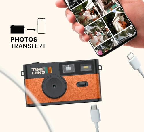 TimeLens, Vintage kamera, Orange (2)