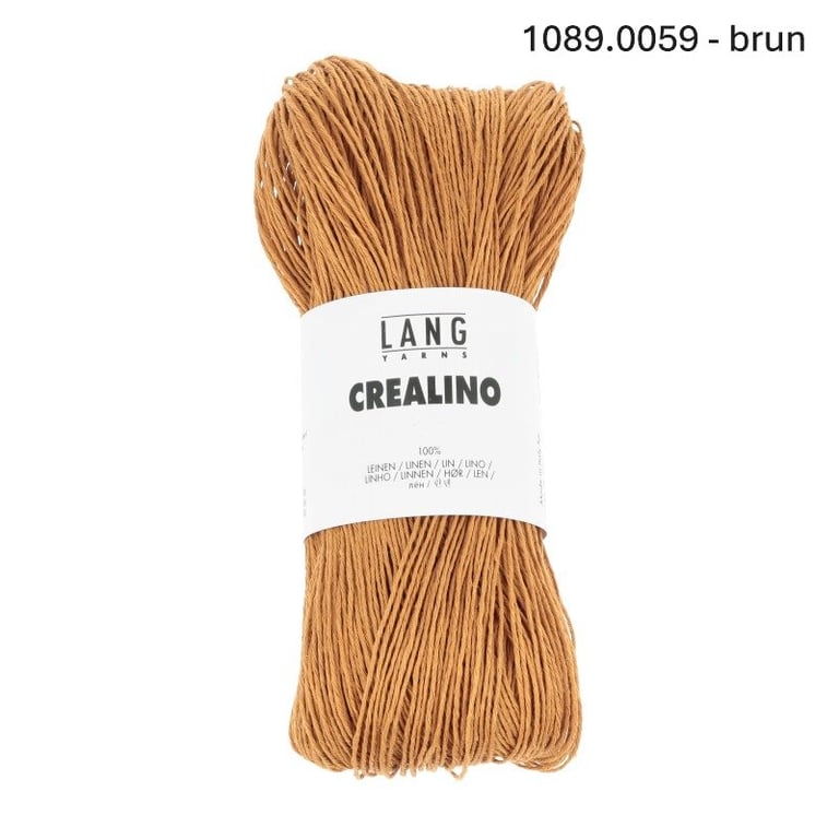 Garn: Crealino - 100 %hør (3)