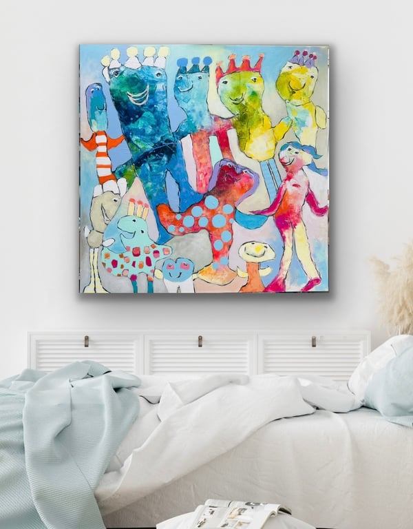 100cm x 100cm billede 5