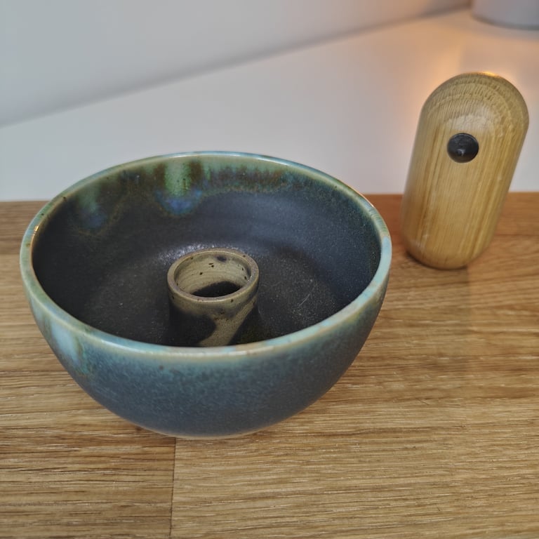 Grøn lysestage  billede 3