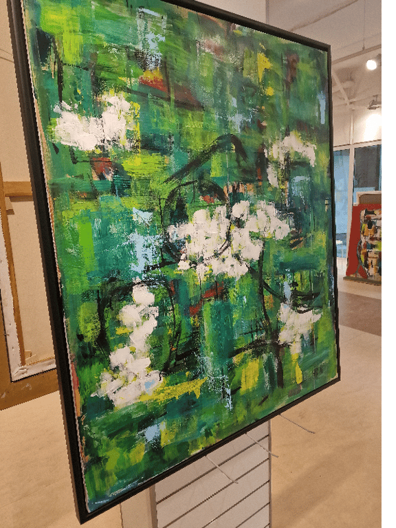 #1256  100 x 120cm  SOLD billede 2