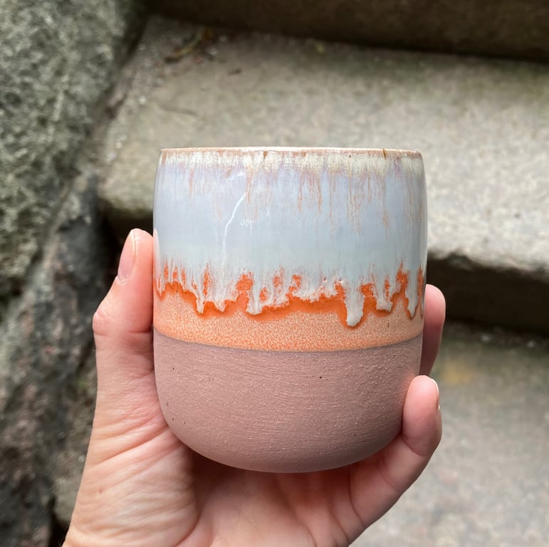 Hånddrejet kop billede 4