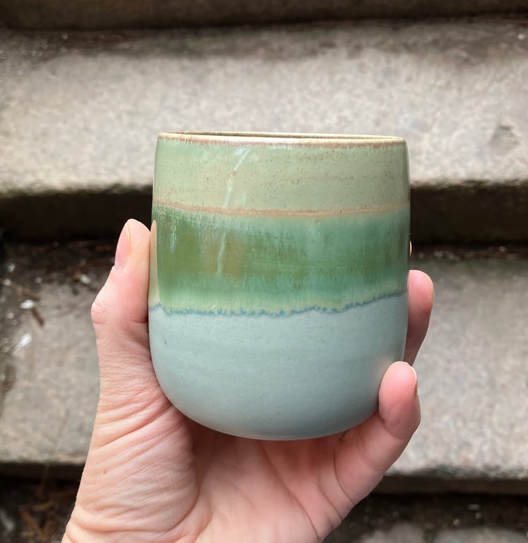 Hånddrejet kop billede 4