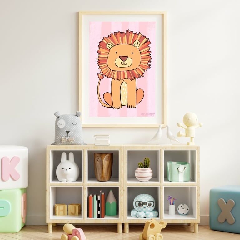 Plakat: Rosa Løve billede 2