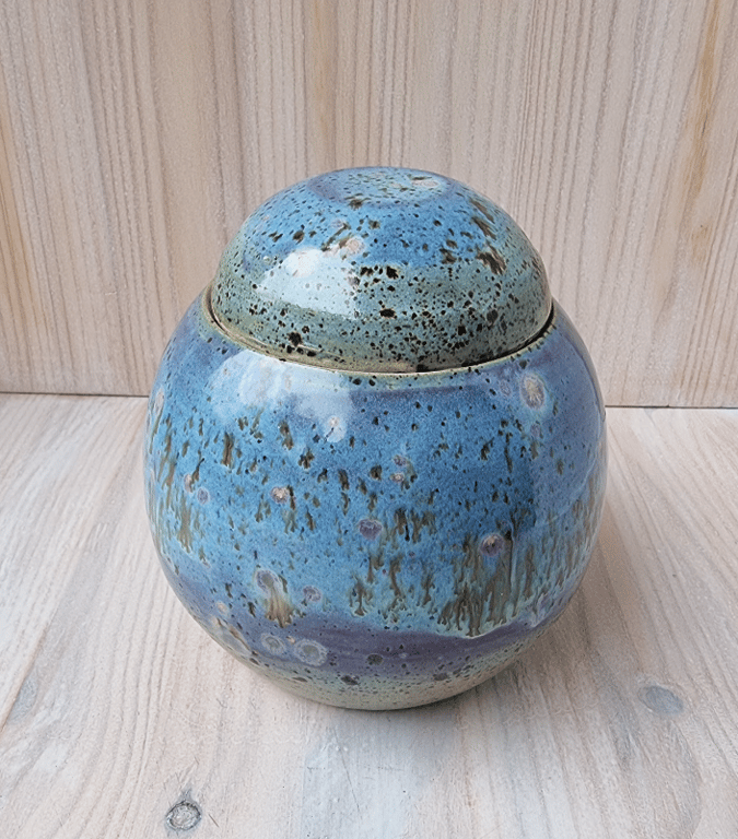 Lågkrukke/vase. billede 2
