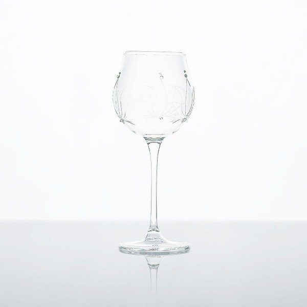 HVIDVINSGLAS TEMPLE KRYSTALSLEBET 45cl