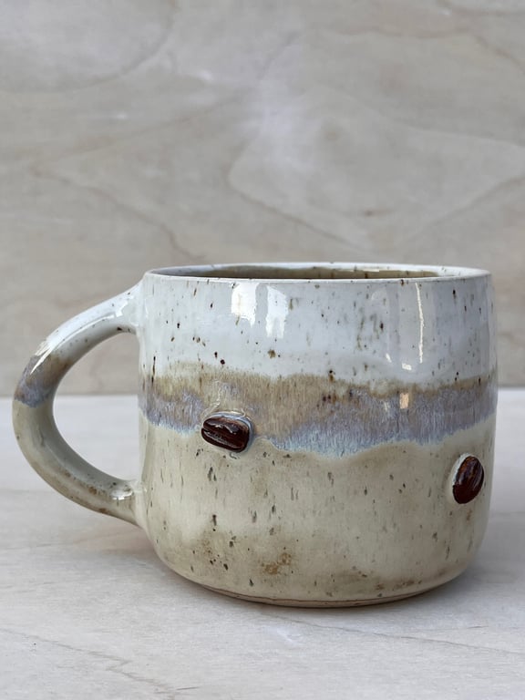 Kaffebønne kop. 440 ml. H: 8 cm billede 2