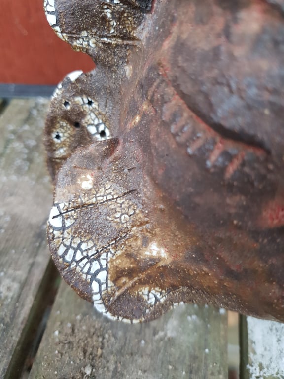 Syngende skulpturel vase  billede 5