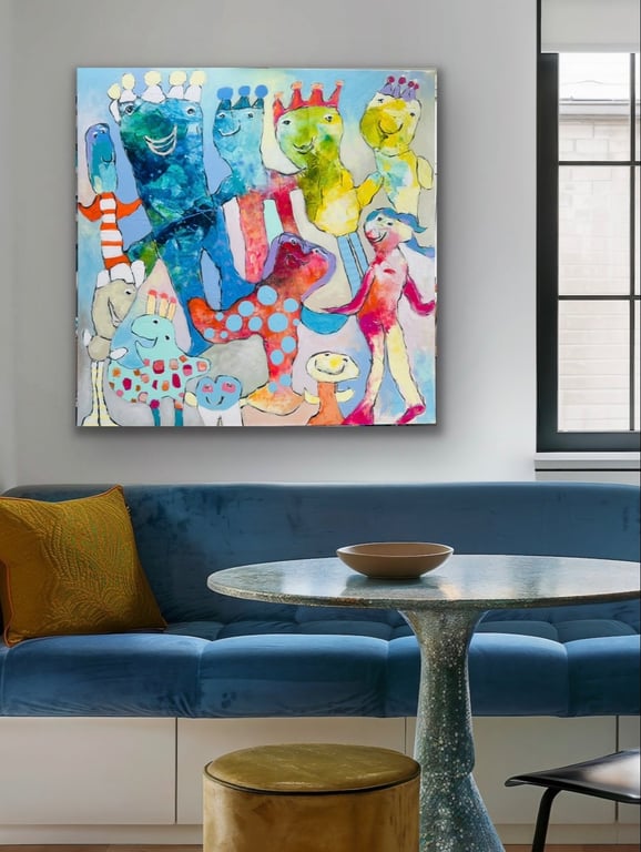 100cm x 100cm billede 3