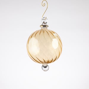 JULEKUGLE DESIGN 1030 GOLDEN MED GULD – produktbillede
