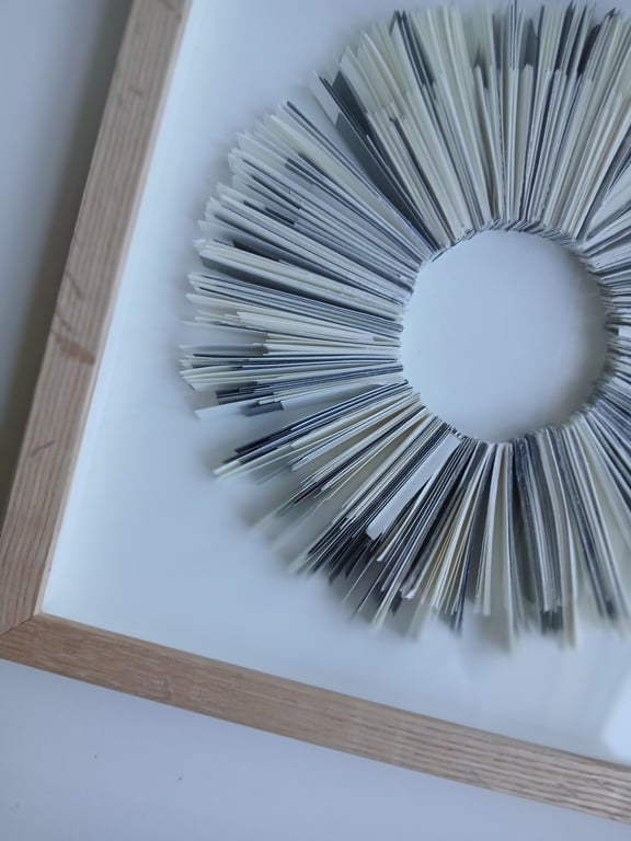 30x30cm relief, Indrammet  billede 3