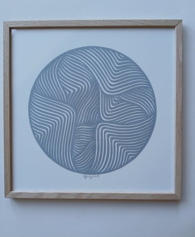 Bestillingsværk 30x30cm- 40x40cm - 50x50cm  billede 2