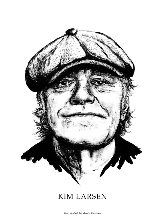 Kim Larsen med hat