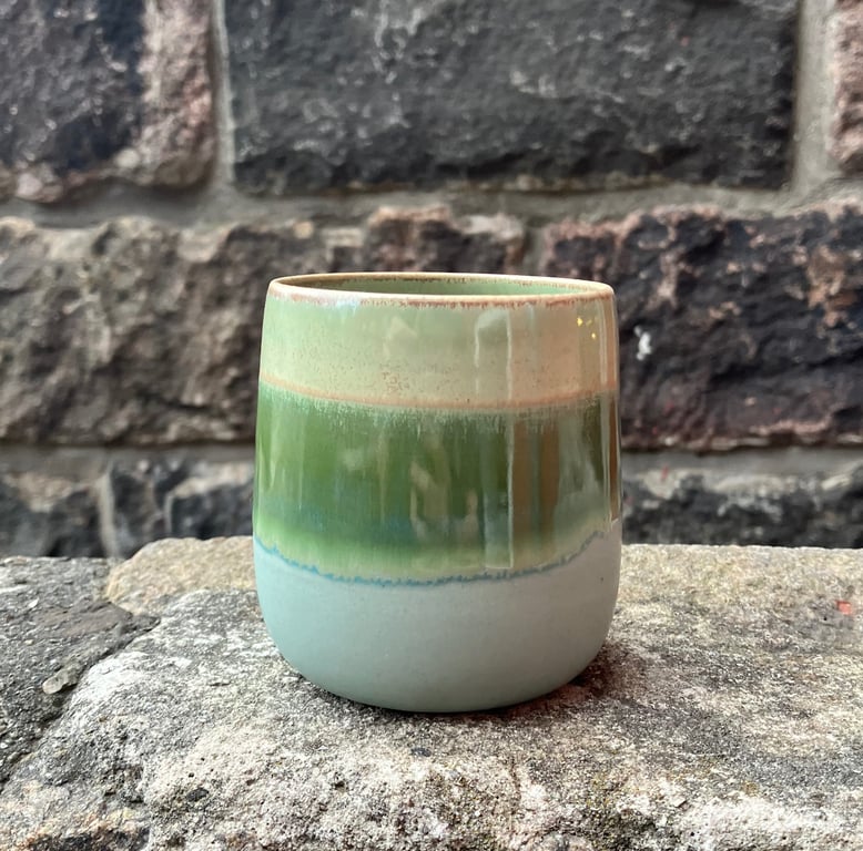 Hånddrejet kop billede 2