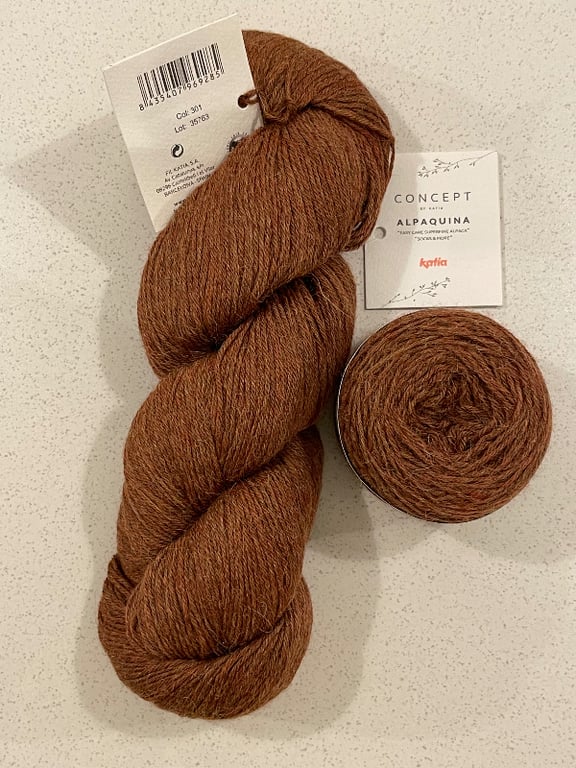 Kit: Babyjumper i alpakka garn - str. 3 og 6 mdr. vælg mellem 15 farver (8)