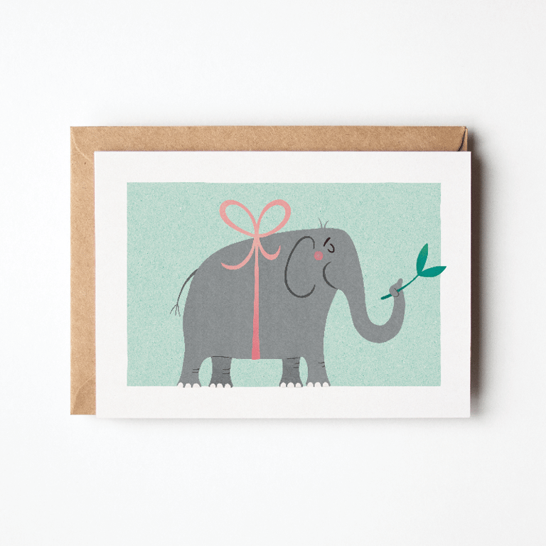 Elefant – kort