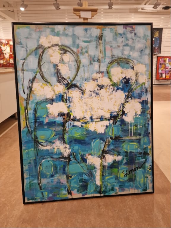 #1193 100x130cm  SOLD