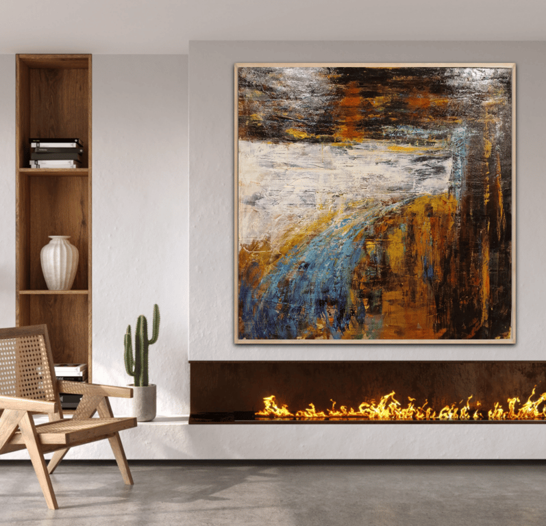 #1274  120 x 120 cm SOLD