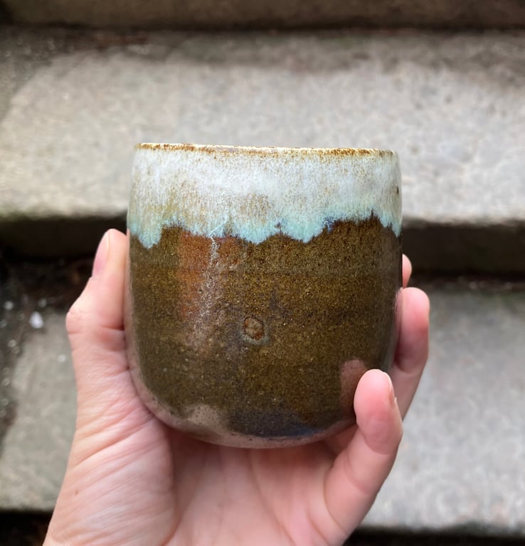 Hånddrejet kop billede 3