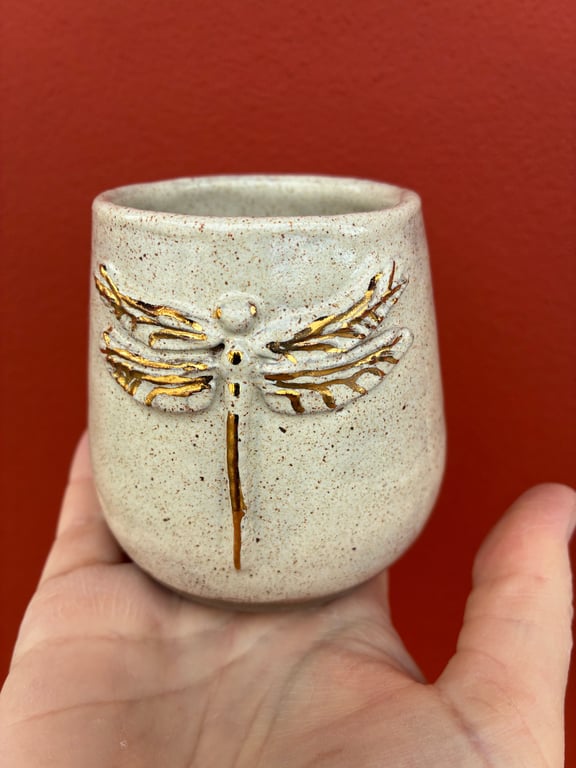 lille guldsmed kop med guld - BESTILLINGSVARE