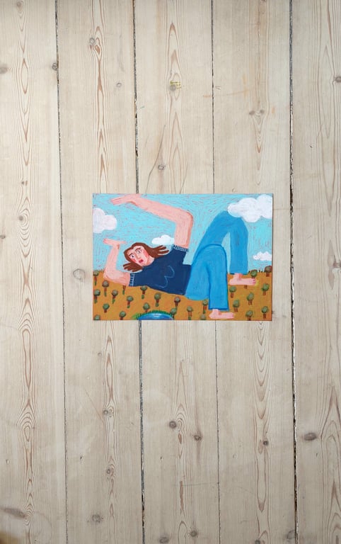 Ikke højt at flyve, bare dybt at falde 