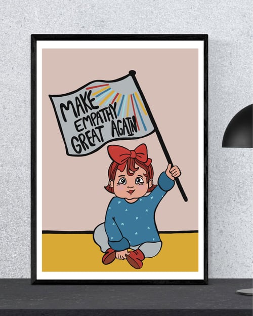 Plakat: Make empathy great again (2)