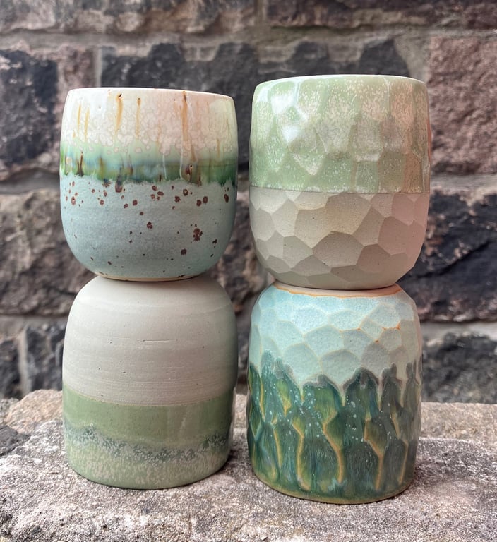 Facetskåret unika kop billede 7