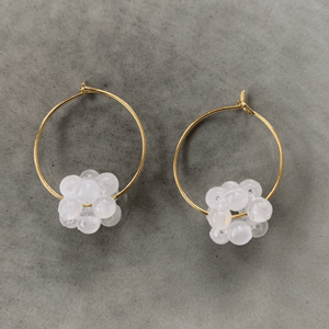 Selenit Berries øreringe  – produktbillede