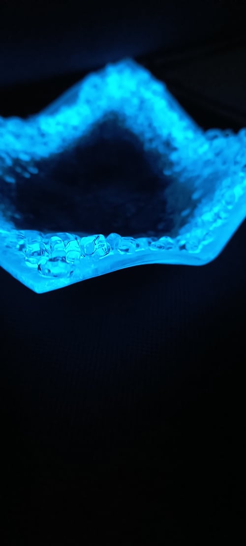 Selvlysende fyrfadsstage - Transparent (1)