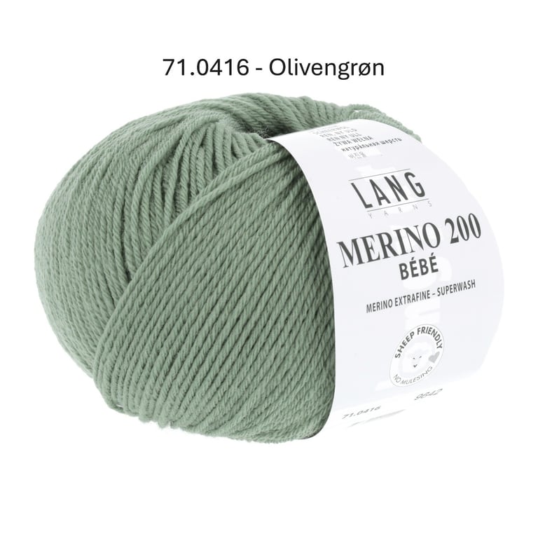 Garn: Merino 200 Bébé - Ekstrafin babymerino (12)