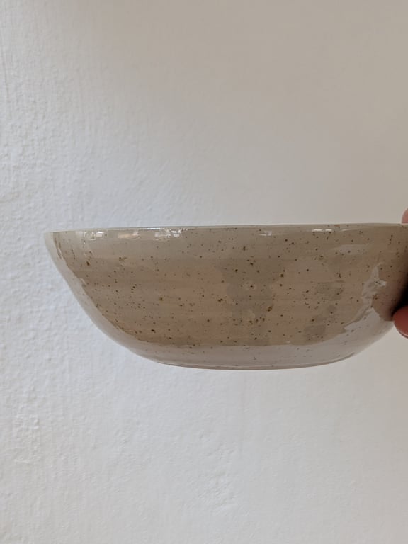 Dyb tallerken røde prikker billede 2