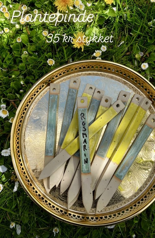 grøn plantepind