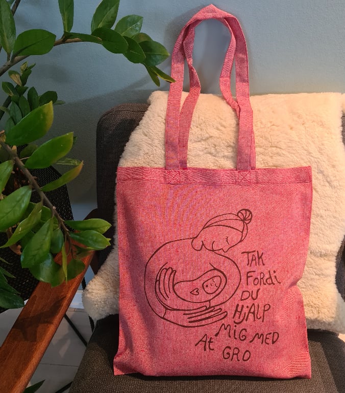 Mulepose: tak fordi du hjalp mig med at gro Mørkerød  (3)