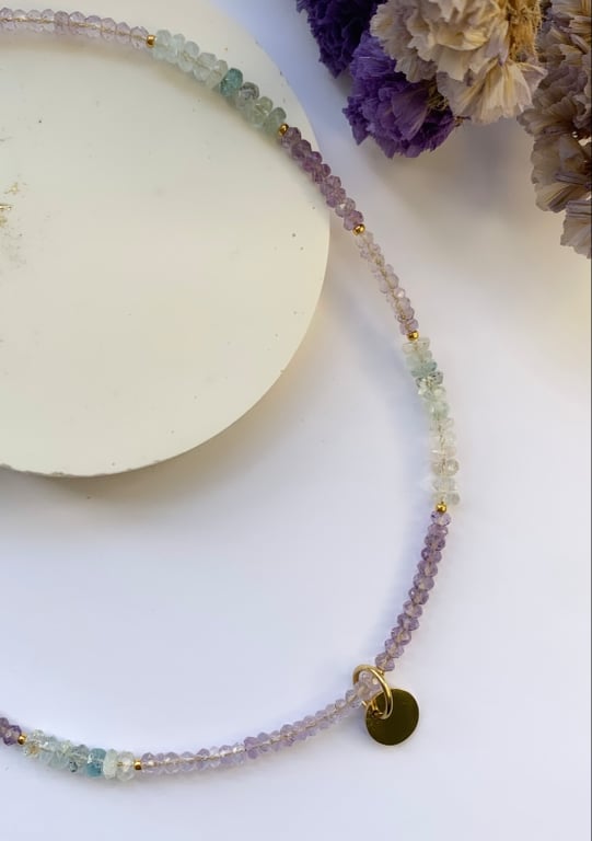 Lilac necklace