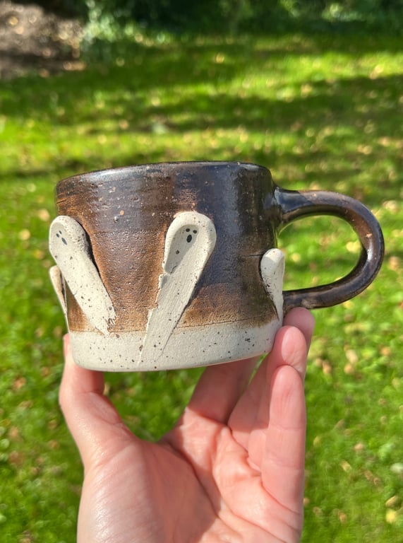 3D Spøgelser på kop billede 3