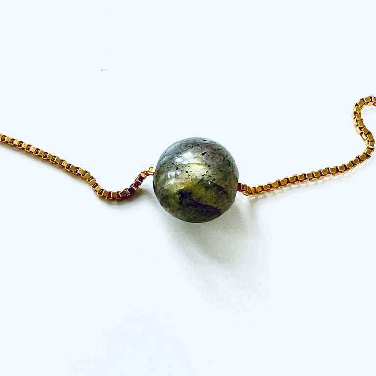 Labradorit- vedhæng billede 4