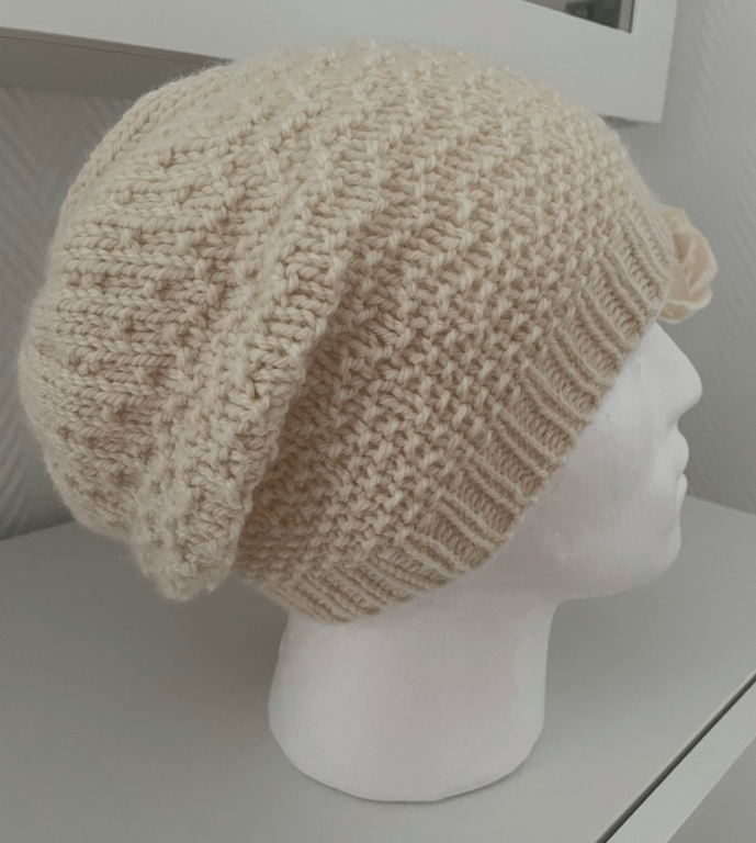 Printet opskrift: Pearls Hue (voksen) billede 2