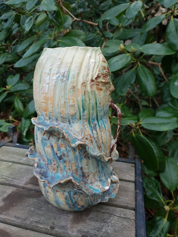 Når vi det nu? Skulpturel vase  billede 3
