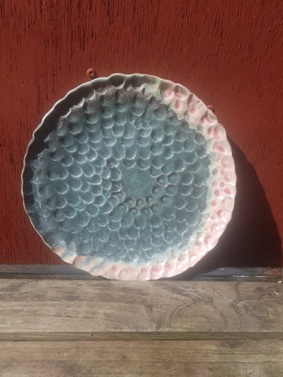 Rosa hav fad/spisetallerken 