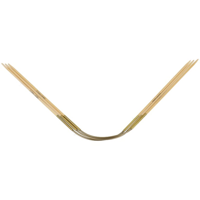 Udstyr: AddiCraSyTrio bambus strømpepinde 24 cm  - Vælg str. 2,0 - 8 mm billede 4