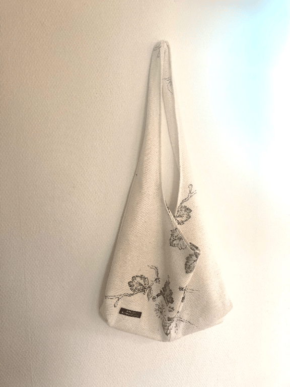 Romantisk shopper med print billede 2